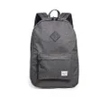 Herschel Heritage Backpack, Black Crosshatch/Black Rubber, Classic 21.5L, Heritage Backpack