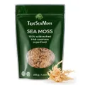 Organic Sea Moss Raw by TrueSeaMoss - Wild Crafted Seamoss Raw - 100% Organic Irish Sea Moss Raw - Dried Sea Moss Advanced Drink - Clean and Sundried - Vegan Sea Moss (1Pound) (16oz)