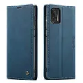 HAII Flip Case for Moto G Stylus 2021, Flip Fold Leather Wallet Case with Credit Card Slot and Kickstand Magnetic Closure Protective Cover for Motorola Moto G Stylus 2021 (Blue)