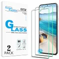KATIN (2 Pack) Screen Protector for Samsung Galaxy S23 5G 6.1-inch Tempered Glass, Fingerprint ID Compatible, Anti Scratch, Bubble Free, 9H Hardness, Case Friendly