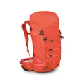 Osprey Mutant 38L Climbing and Mountaineering Unisex Backpack, Mars Orange, S/M