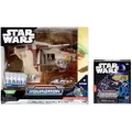 STAR WARS Micro Galaxy Squadron Combo Pack Bundle with 1 Series Blind Box (Grand Army of The Republic Battle Pack Red Paint)