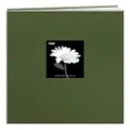 Pioneer Photo Albums 12x12 Fabric Frame Scrapbook, Herbal Green (MB-10CBFN/HG)