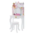 Teamson Kids - Dreamland Castle Play Vanity Set - White / Pink