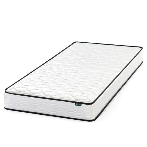 Zinus Single Mattress 15cm Thickness Firm Foam Topper Innerspring Spring System | 5 Yrs Warranty | Mattress in a Box | Perfect for Bunk Bed