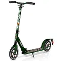 Hurtle Lightweight and Foldable Kick Scooter - Adjustable Scooter for Teens and Adult, Alloy Deck with High Impact Wheels (Camouflage)