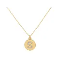 Kate Spade New York Pave Initial Mini Pendant, One Size