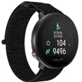 polar Unite - Fitness Watch, 24/7 Activity Tracker, Automatic Sleep Tracking, Connected GPS, 130 Sports Profiles, Wrist-Based Heart Rate Monitor, Black-Black, Medium-Large (900106604)