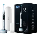 Oral-B iO Series 10 Electric Toothbrush, 7 Cleaning Modes for Dental Care, iOSense, Magnetic Technology & 3D Analysis, Colour Display & Charging Travel Case, Designed by Braun, Stardust White