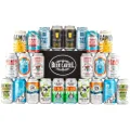BEER CARTEL Alcohol Free Craft Beers - Mixed 24 Pack Hamper - Best Choices for People Wanting Non-Alcoholic Craft Beers - Pale Ale, IPA, XPA