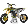 Supercross, Authentic Justin Barcia 1:10 Scale Collector Die-Cast Toy Motorcycle Replica with Race Stand, for Collectors and Kids Age 5 and Up