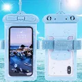 Puccy Case Cover, Compatible with Sony NW-ZX707 Waterproof Pouch Dry Bag (Not Screen Protector Film) Blue