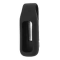 EMSea Clip Holder Compatible with Fitbit Charge 5 Fitness Tracker Pocket Clip Replacement Portable Soft Silicone Case Cover Black