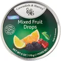 Cavendish & Harvey Sugar Free Mixed Fruit Drops, 10 x 175 Grams