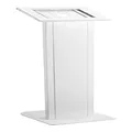 Brateck Anti-Theft Freestanding Tablet Kiosk Stand for 9.7/10.2 Inch Ipad, 10.5 Inch Ipad Air/Ipad Pro, 10.1 Inch Samsung Galaxy Tab A, White