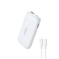 UGREEN 30W Power Bank Mini 10,000mAh Battery Pack 2-Port PD3.0 Fast Charging Digital Display Portable Charger for iPhone 15 Pro Max/14/13, iPad Pro, Airpods, Samsung S24 S23, Pixel 8/7, Switch, White