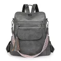 UAAQV Backpack Purse for Women Fashion Leather Backpack Purse Designer Travel Backpack Convertible Shoulder Bag with Wristlet