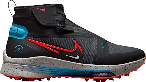 Nike Air Zoom Infinity Tour 2 Shield DO8997-060 Anthracite/Black/Cobblestone/Bright Crimson Men's Weatherized Golf Shoes 11 US