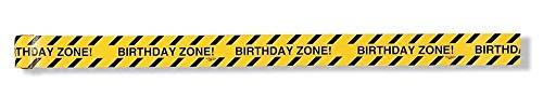 Creative Converting Big Dig Construction Birthday Zone Warning Tape