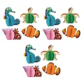 Beistle Sea Creatures Honeycomb Party Decorations - Pack of 3