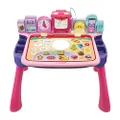 VTech Learn & Draw Activity Desk Pink - 5 in 1 Interactive Activity Desk - 540953 - Pink