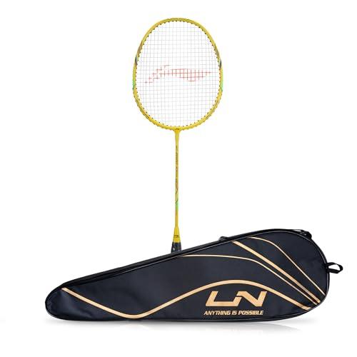 Li-Ning XP 2020 Special Edition Blend Strung Badminton Racquet with Free Head Cover Yellow