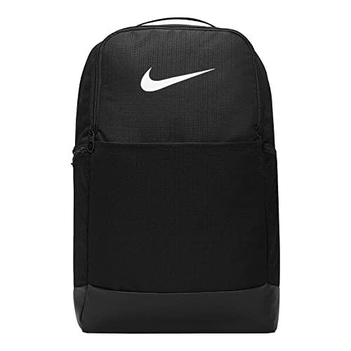 Nike Brasilia 9.5 Training Backpack, Black/Black/White, 24 Litre Capacity