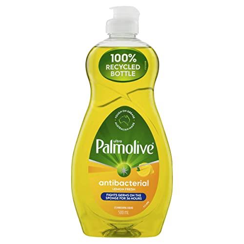 Palmolive Dish Ultra Strength Concentrate Antibacterial Dishwashing Liquid, 500ml, with Lemon Extracts