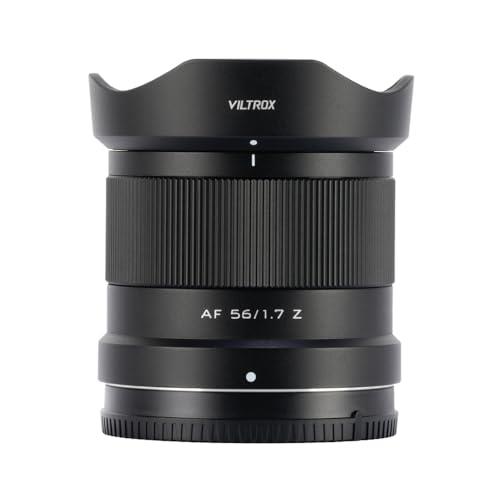 Viltrox 56mm F1.7 Autofocus Portrait Lens Compatible with APS-C Nikon Z-Mount Mirrorless Cameras Z fc Z50 Z5 Z6 Z7 Z6II Z7II Z9