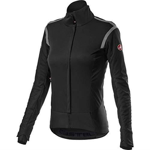 castelli Alpha Ros 2 W Jacket Women's Sports Jacket, womens, 4520553, Light Black, M
