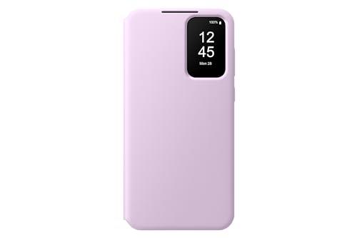 Samsung Smart View Wallet Cover for Samsung Galaxy A55, Lavender