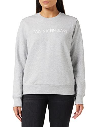 Calvin Klein Jeans Women's Institutional Logo Sweatshirt, Assorted, Medium