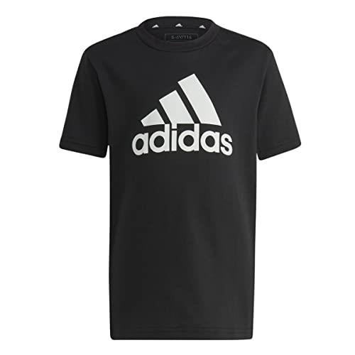 adidas Unisex Kids Retro T-Shirt, Black, 6-7 Years US