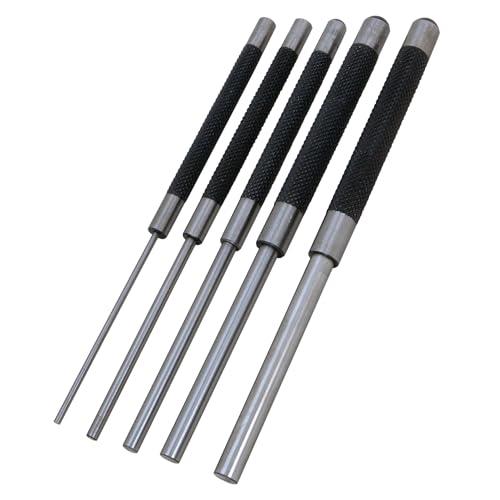 Performance Tool W758 5 Piece 8" Long Pin Punch Set, 1 Pack