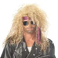 California Heavy Metal 80s 90s Rocker Wig