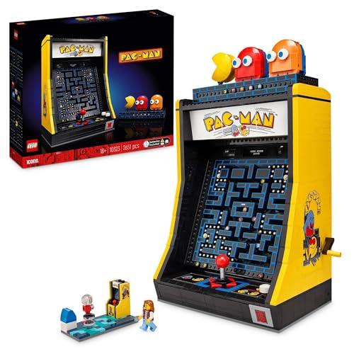 LEGO® Icons PAC-Man Arcade 10323 Building Kit for Adults; Build a Replica Model of a Classic Cabinet Video Game