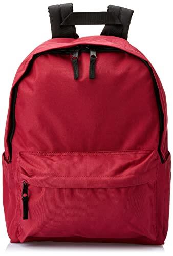 Amazon Basics Classic School Backpack - Red