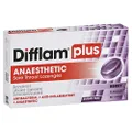Difflam Plus Anaesthetic Sore Throat Lozenges, Berry, 16 count
