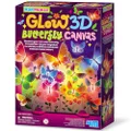 4M Kidzmaker 3D Glow Butterfly Canvas Kit
