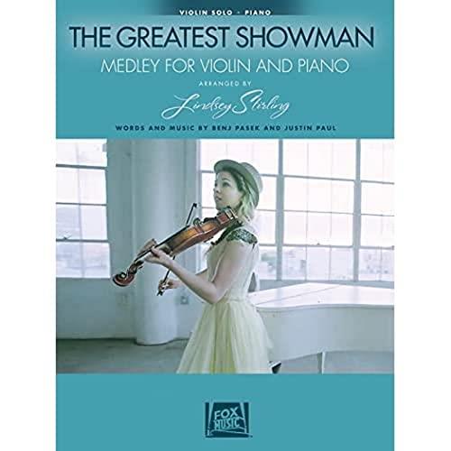 Hal Leonard The Greatest Showman Medley for Violin and Piano Book: Arranged by Lindsey Stirling