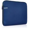 Amazon Basics 13.3-Inch Laptop Sleeve, Protective Case with Zipper - Navy Blue