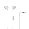 JBL C50HI Wired in Ear Headphones White