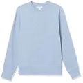 Amazon Essentials Crewneck Fleece Sweatshirt, Light Blue Heather,