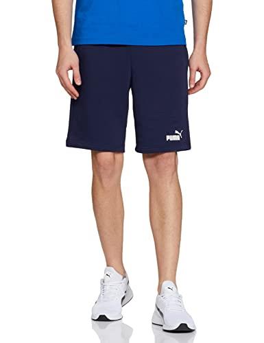 PUMA Boy's Essential Sweat Shorts, Peacoat Blue, M