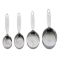 Cuisipro 747141 Measure Spoons and Cups, Stainless Steel, Silver, Standard