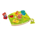 Hape Farmyard Sound Wooden Puzzle Educational Kids/Toddler Activity Toy 18m+