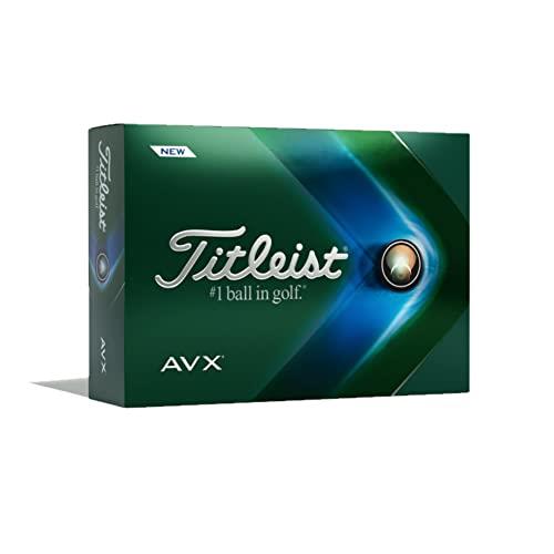 Titleist AVX Golf Balls, White, Prior Generation (One Dozen) (T9011S)