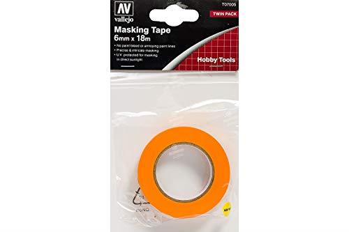 Vallejo Tools Precision Masking Tape 6mmx18m - Twin Pack