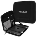 Pelican Adventurer - Laptop Bag/Sleeve 16 Inch - [Elastic Carrying Handle] [Secure Zip Lock] Water Resistant & Heavy Duty Laptop Case for MacBook Pro 13 / Air M2, HP, Dell, Lenovo, Sony, Asus -Black