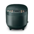 Philips 3000 Series Digital Rice Cooker, 18 Meal Occasion Programs, Smart 3D Heating, Durable Inner Pot, 1.8L (10 Cups), Intelligent Cooking Curve, Keep Warm Function (HD4518/62)